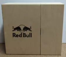 Red Bull Energy Drink 3 Can Promotional Advertising Wood Video Display Box