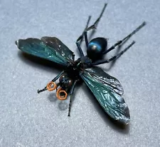 Hymenoptera Sp. Pepsis Wasp 49mm Pompilidae Tarantula Hawk Puerto Rico