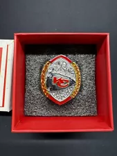 2024 KC KANSAS CITY CHIEFS SEASON TICKET GIFT STM SUPER BOWL RING PAPERWEIGHT