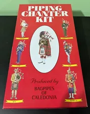 Bagpipes Beginner Piping Chanter Kit with CD and Practice Chanter Reed