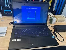 Sager P170EM Laptop Computer Intel i7 Core 16 RAM 17 inch screen