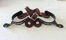 Spurs With Leather Straps Colorado Saddlery Company Ladies Never Been Used