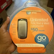 Brand New Sealed AT&T Samsung A107 Flip Cell Phone Go Phone For Prepaid