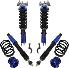 Blue Full Set Coilovers Struts，Height Adjustable，For 1994-2004 Ford Mustang