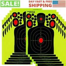 23-69 pcs Shooting Targets Reactive Splatter Range Paper Target Gun Shoot Rifle