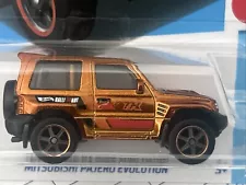 HOT WHEELS 2024 NEW SUPER TREASURE HUNT MITSUBISHI PAJERO EVOLUTION