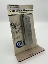 Colt Factory New Old Stock Factory 10mm Stainless Steel Magazine Part No. 920889