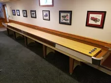 American Shuffleboard Table - Regulation Size - 22 Feet - PERECT CONDITION