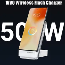 New Vivo 50W Wireless QI Flash Phone Charger