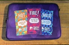 Taco Bell Laptop Computer Sleeve Sauce Packets