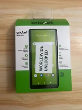 UNLOCKED- Cricket Splendor 4G LTE Smart Phone 6.5" Display 32GB NEW