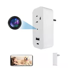 Wi-Fi Hidden Camera 1080P HD Remote View Audio Home Security Camera Wall