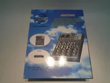 NEW IN BOX AUDIO 2000'S FOUR CHANNEL STUDIO AUDIO MIXER AMX7303 W USB DSP SOUND