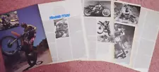 1978 Yamaha TT500 Motorcycle 7pg Test Article