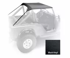 Smittybilt Standard Soft Top for Jeep CJ7 1976-1986 Vinyl Black SB90701