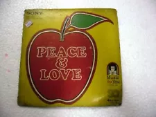 PEACE & LOVE SPEC 93610 NOT FOR SALE ceclia/rose garden RARE SINGLE 7" 45 VG+