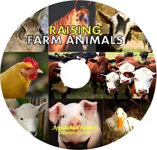 Raising Farm Animals:Poultry/Hen/Geese,Rabbit,Goat,Horse,Cattle,Sheep,Swine / CD