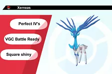 Ultra Shiny Battle Ready Xerneas Perfect 6 IV for Sword and Shield