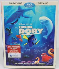 Finding Dory The Movie Disney Pixar Blu Ray + DVD 2016 Bonus Features Sealed