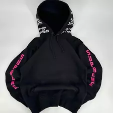 Supreme X Thrasher Authentic Black Boyfriend Skate Hoodie. Size M black