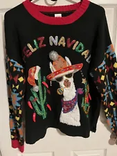 Women’s Ugly Christmas Sweater Size Large