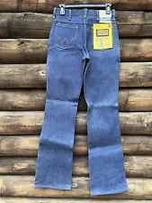 Vintage Wrangler Denim Jeans Flare Leg Student 29 X 34 DEADSTOCK 1960’s 70’s