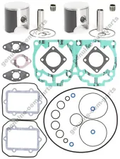 2003 Ski-Doo Rev MXZ 600 HO Top End Rebuild Kit Pistons Gasket Bearings Std 72mm