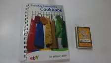 Collectible eBay Community Cookbook 1st Edition + Sell It Ship It Deck of Cards