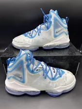 Nike Lebron 19 x Space Jam 'Sweatsuit' DC9338-100 Men's Sz 12 Blue White DS