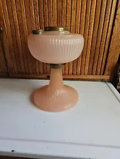 New Listing1938 ALADDIN B-87 ROSE MOONSTONE VERTIQUE KEROSENE LAMP