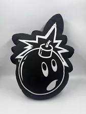 The Hundreds Black/White Bomb Couch Pillow Cushion