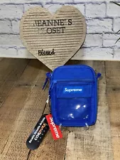 Supreme Utility Pouch Blue Nylon Cordura Missing Strap