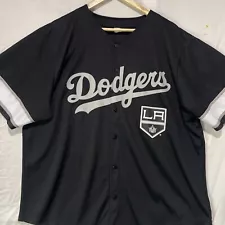 Los Angeles Dodgers Jersey Mens Extra Large LA Kings Night Stadium Giveaway MLB