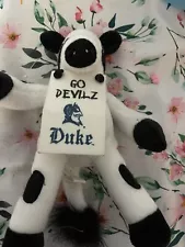 Chick-fil-A stuffed cow for duke blue devils