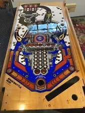 space shuttle pinball Playfield