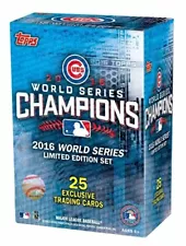 2016 TOPPS CHICAGO CUBS WORLD SERIES CHAMPIONSHIP TEAM BOX SET! 25 CARDS ! Bryan