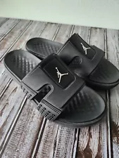 Nike Air Jordan Slide Black Men's Hydro 8 Solar Soft Size 12