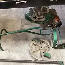 Greenlee 1818 Mechanical Chicago Pipe Bender 3/4" 1" 1 1/4" & 1 1/2" RIGID SHOEs