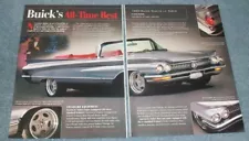 1960 Buick Le Sabre Convertible RestoMod Article "Buick's All-Time Best"