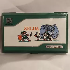 Vintage Nintendo Game And Watch Zelda Handheld ZL-65 1989 Tested Working