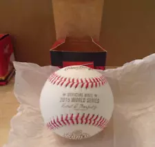 2015 WORLD SERIES BASEBALL...COLLECTORS EDITION FROM RAWLINGS IN BOX..NICE