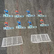 Eagle Toys Table Top Hockey Canada Game Replacement Nets Players VTG Lot Of 10