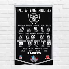 For Oakland Raiders Fans 3x5 ft Flag Hall of Fame Las Vegas Nation Banner