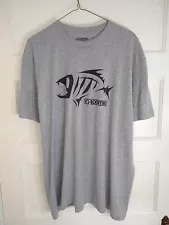 G Loomis Fishing Rods Tee Shirt Mens XL Gray T Shirt Fishing Outdoors EUC