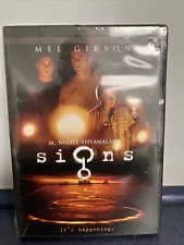 NEW Sealed Signs (DVD, 2002) M. Night Shyamalan