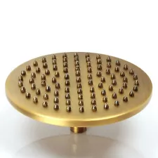 Antique Brass Round Fixed Shower Head 8 Inch Rainfall Shower Heads