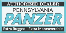 PENNSYLVANIA PANZER GARDEN TRACTORS EQUIPMENT DEALER VINTAGE SIGN REMAKE BANNER