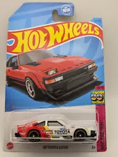 Hot Wheels CUSTOM 82 Toyota Supra TRD Real Riders IMSA GTO Celica