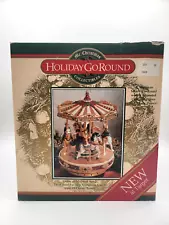 VTG 1996 Mr. Christmas Collectibles Holiday Merry Go Round Carrousel NEW OPENBOX