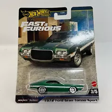 1972 Ford Gran Torino * 2024 Hot Wheels Premium Fast & Furious * Case F Release